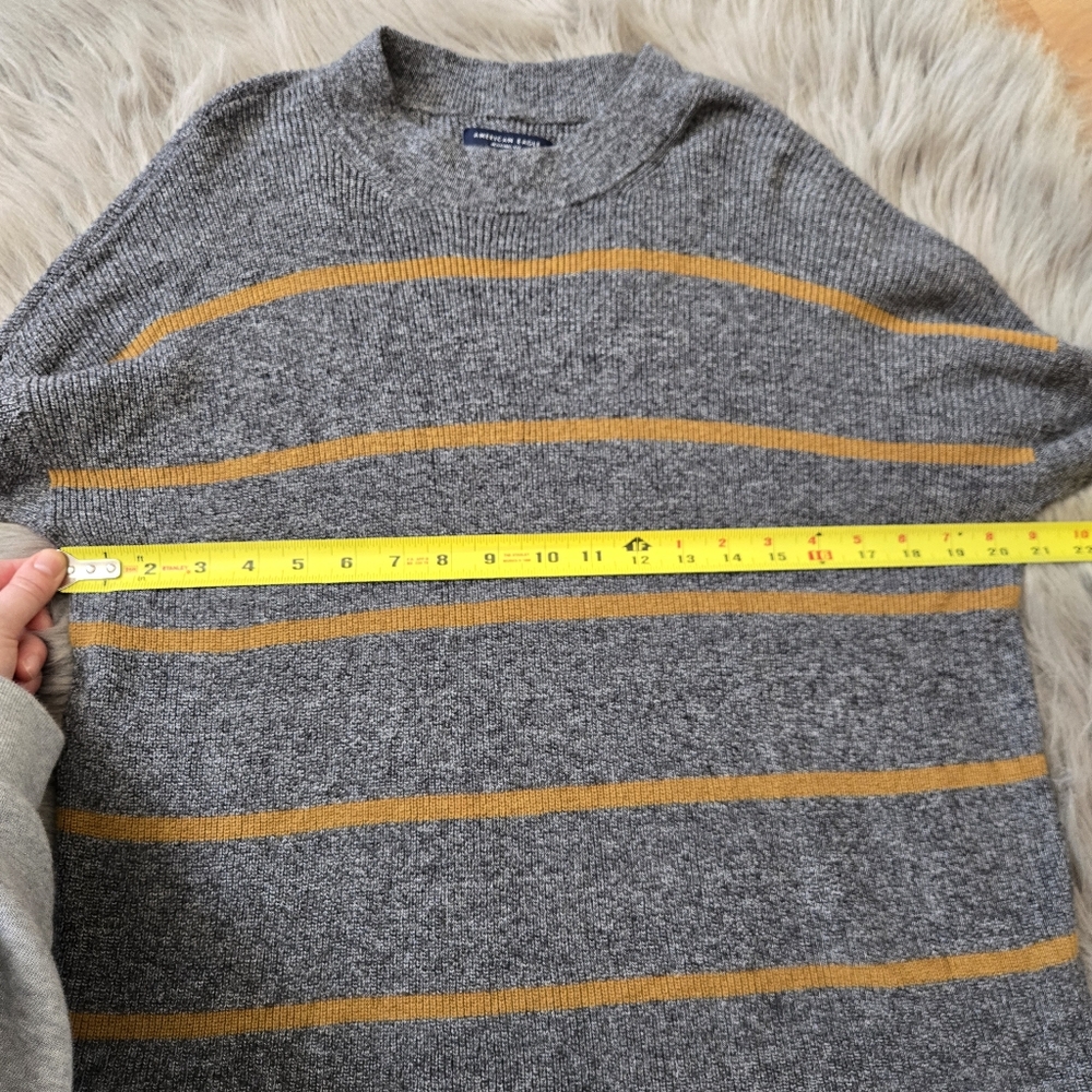 American Eagle Jegging Fit /oversized Striped Sweater - Picture 6 of 9
